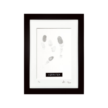 Fingerabdrücke als Beweismittel oder auch als Kunstwerk!