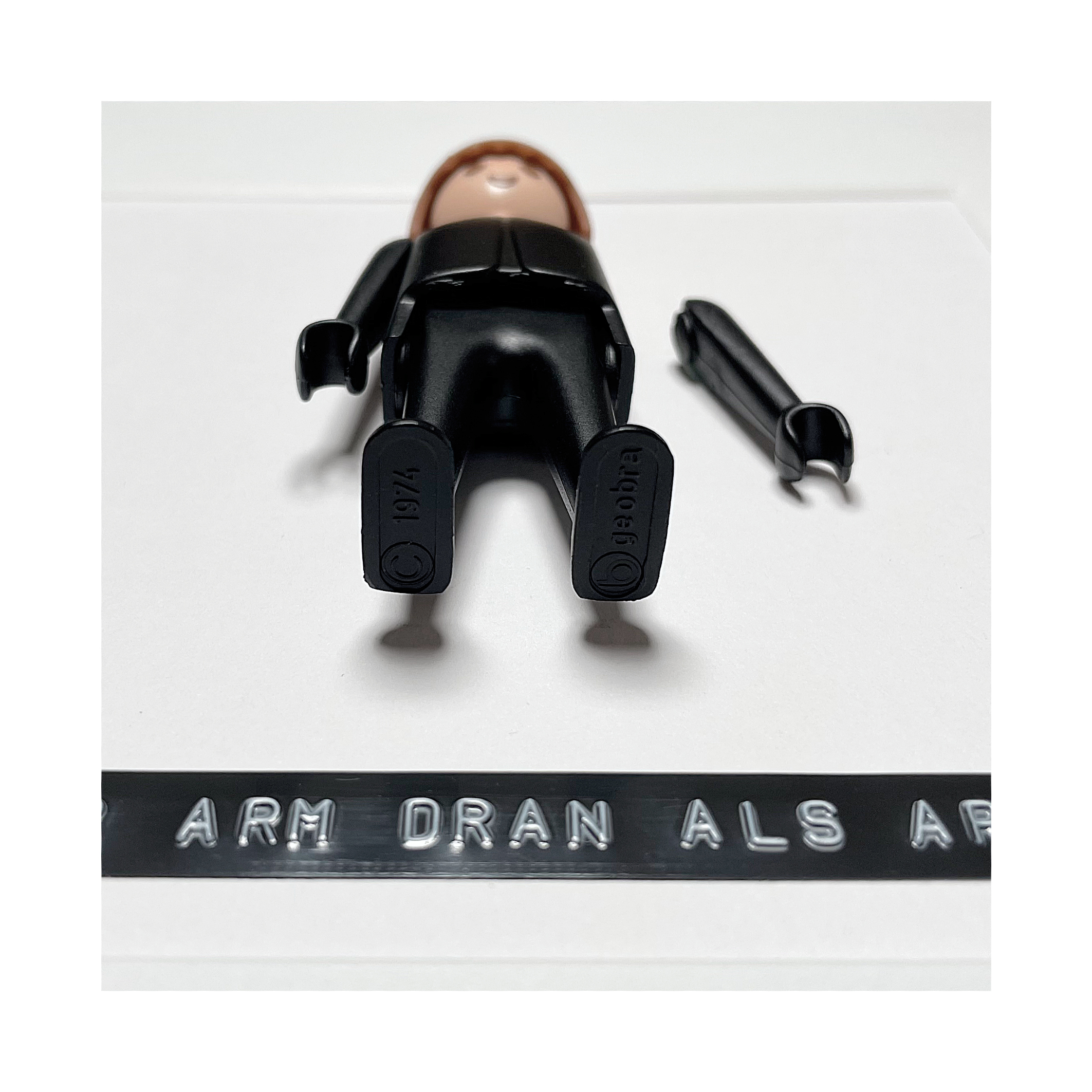 Kunstventil Lieber arm dran 1 Detail 2