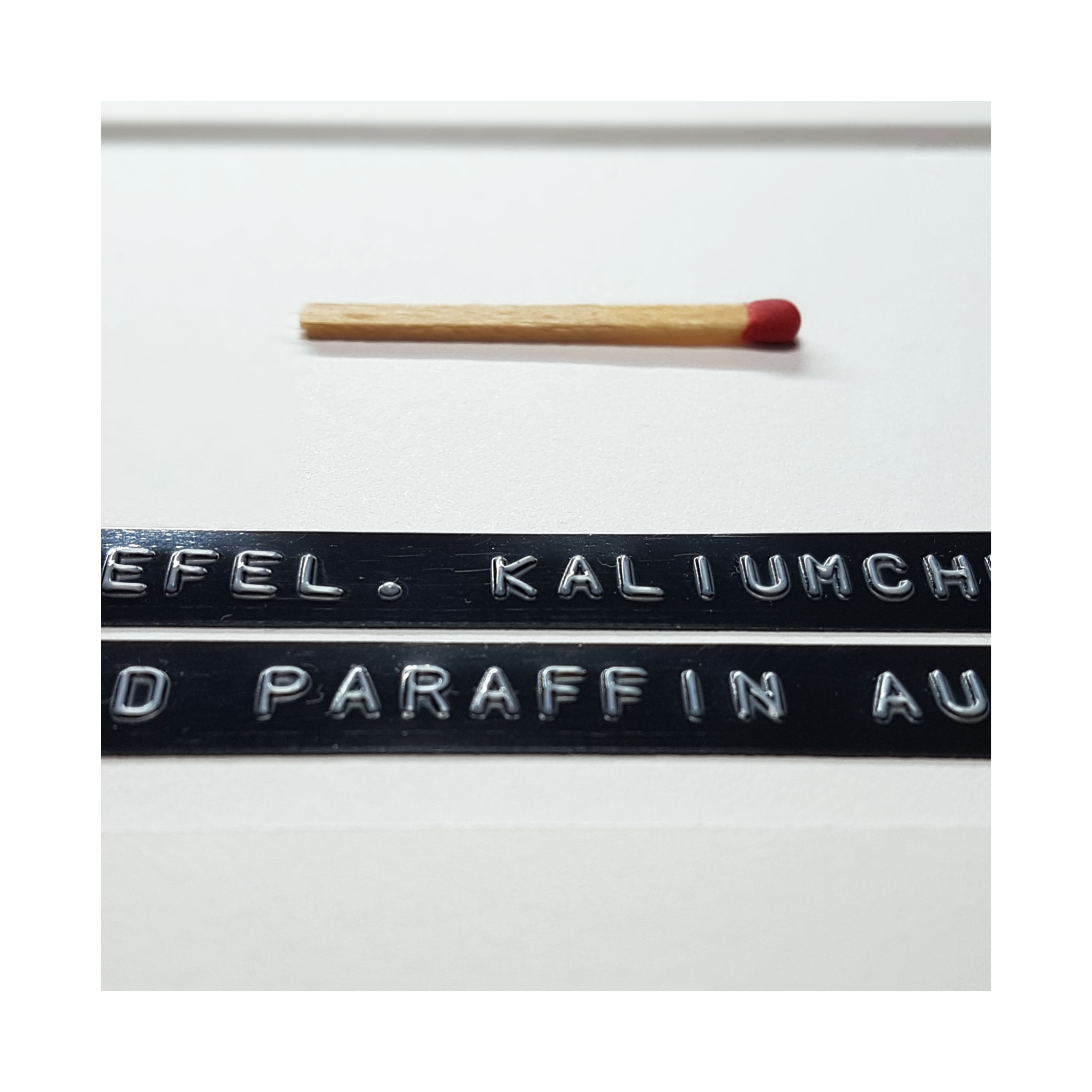 Kunstventil Streichholzkunst 1 Detail 1